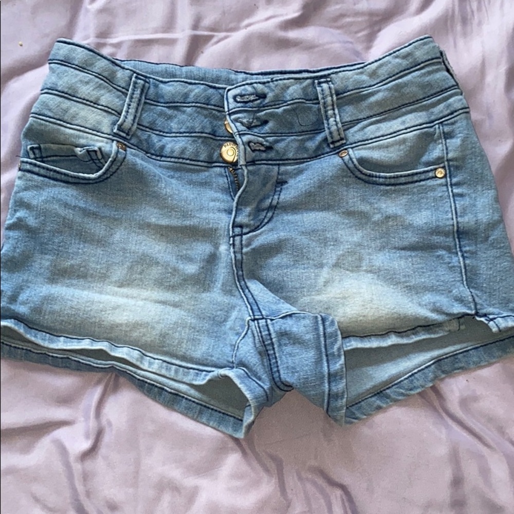 Blue spice shorts